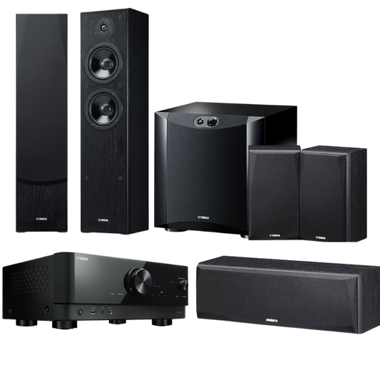 Yamaha NS-F51,RX-V4A,NS-P51,NS-SW200  Bundle