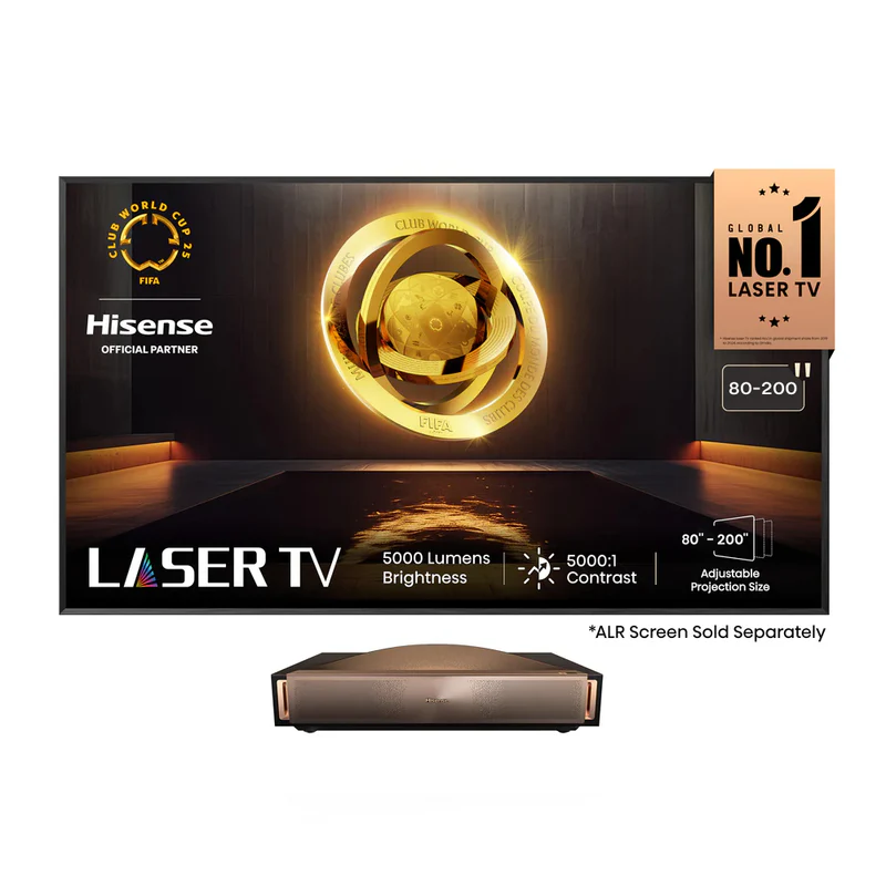 Hisense L9Q 4K Triple Laser Ultra Short Throw UST Projector (up to 200")