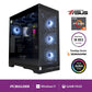 PCBuilder Maverick AMD Ryzen 5 7600 32GB DDR5 1TB SSD RTX 5070 12GB Windows 11 Home Gaming Desktop