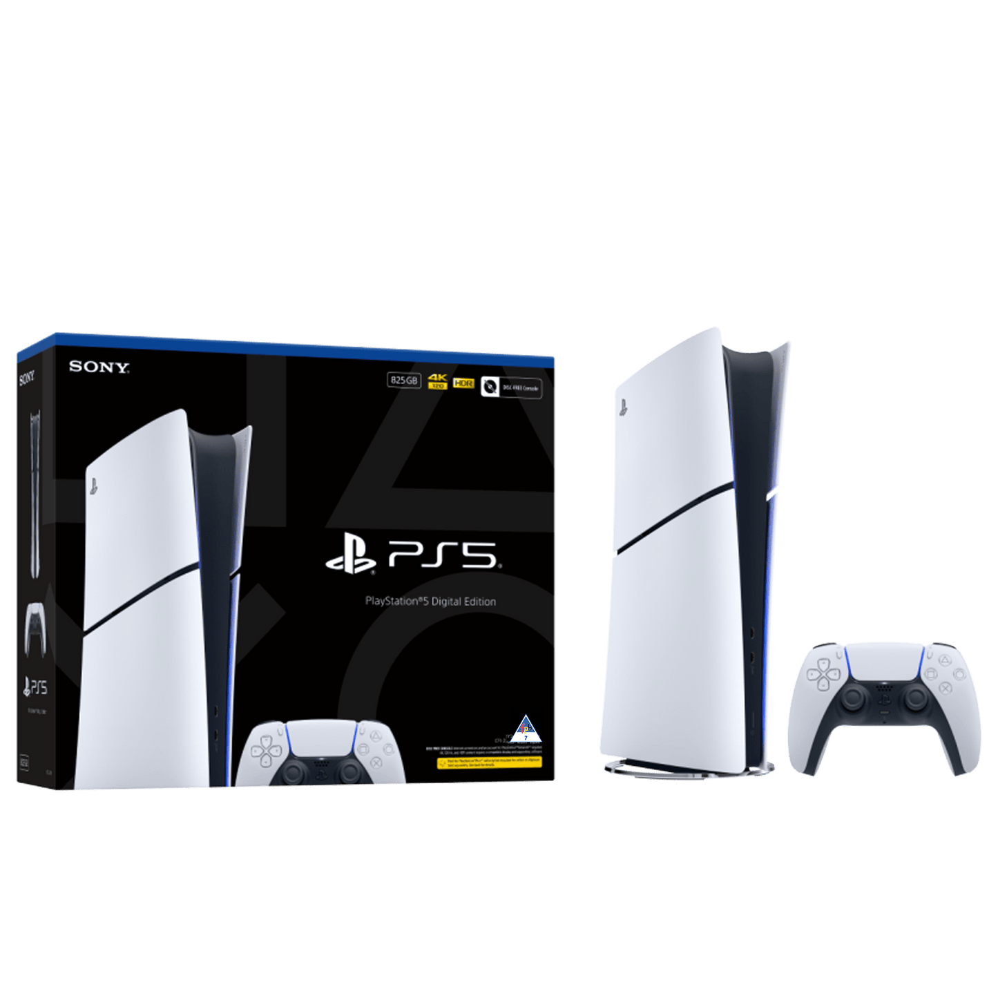 PlayStation 5 Digital Console (Slim) - Glacier White