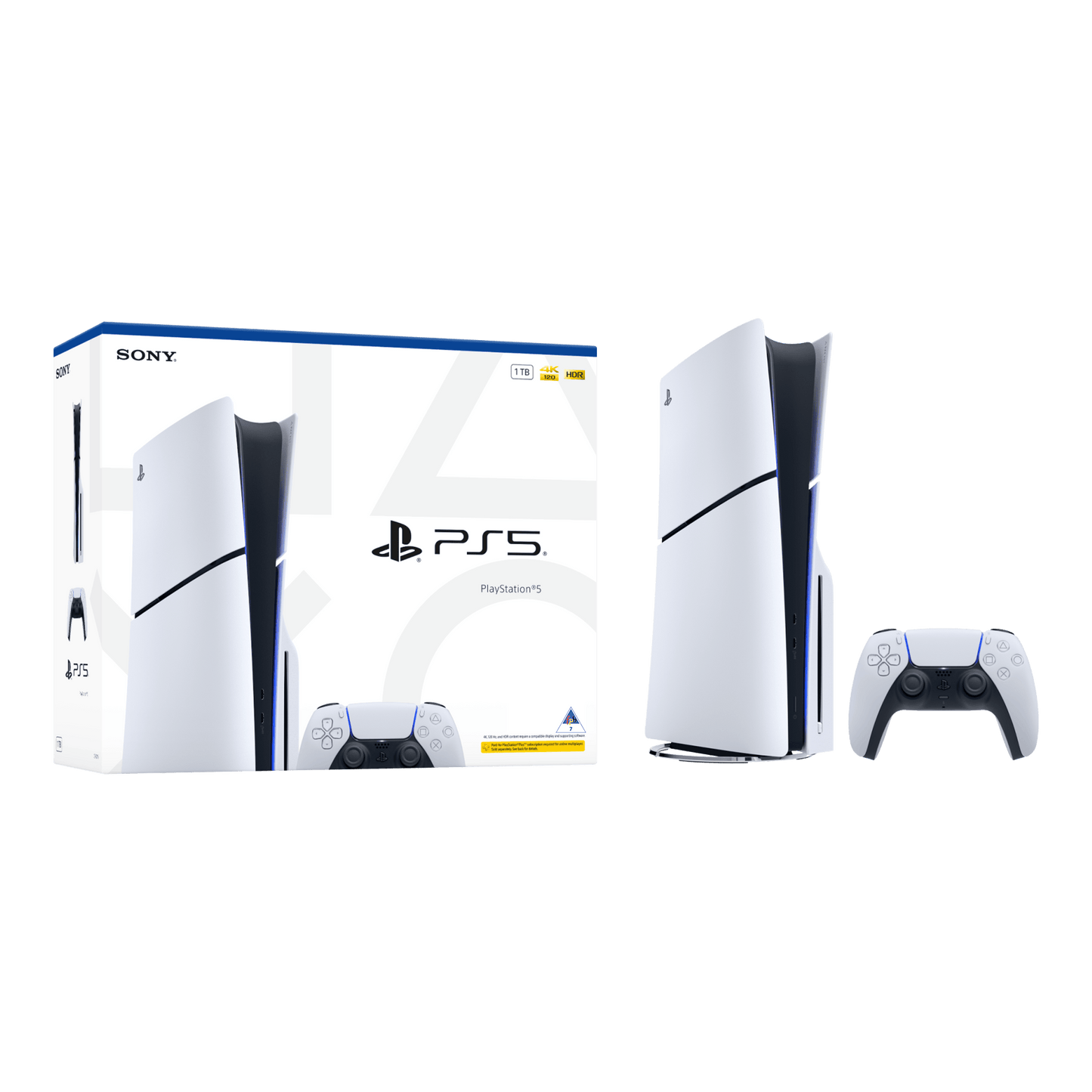 PlayStation 5 Console (Slim) - Glacier White