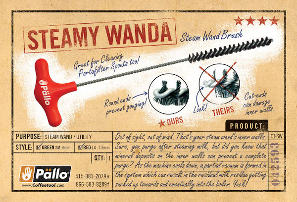 Pallo Steamy Wanda Postcard Front