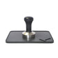Black Silicone Rectangular Tamping Mat With Tamper