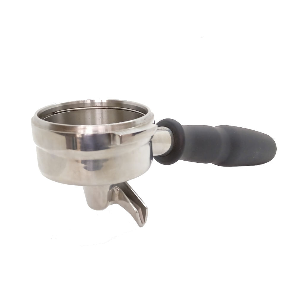 Pesado Portafilter With La Marzocco M12 Rubber Handle Front Angle