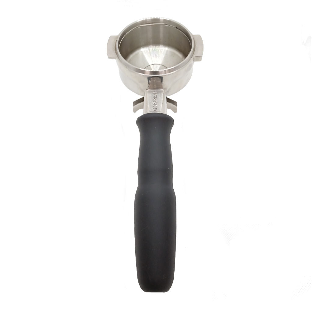 Pesado Portafilter With La Marzocco M12 Rubber Handle Top View