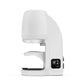 White Puqpress Q sixth generation automatic precision coffee tamper from the side