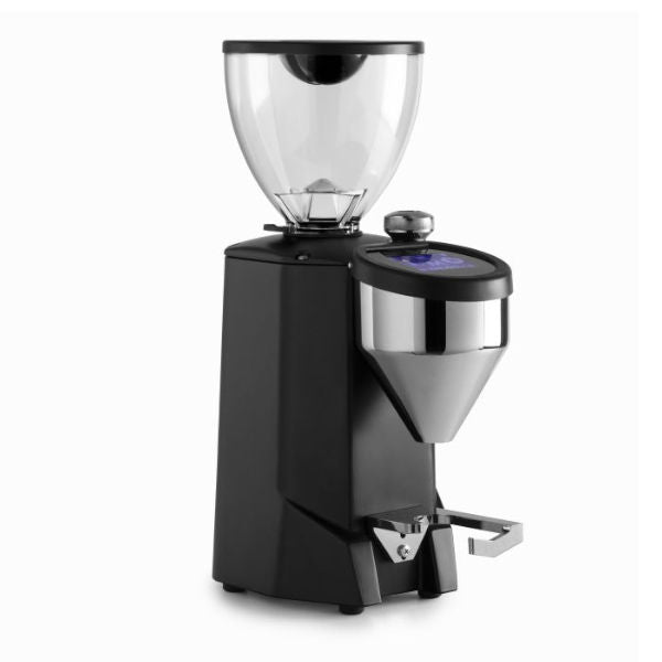 Rocket Fausto Digital On Demand Domestic Espresso Grinder Black Angled View
