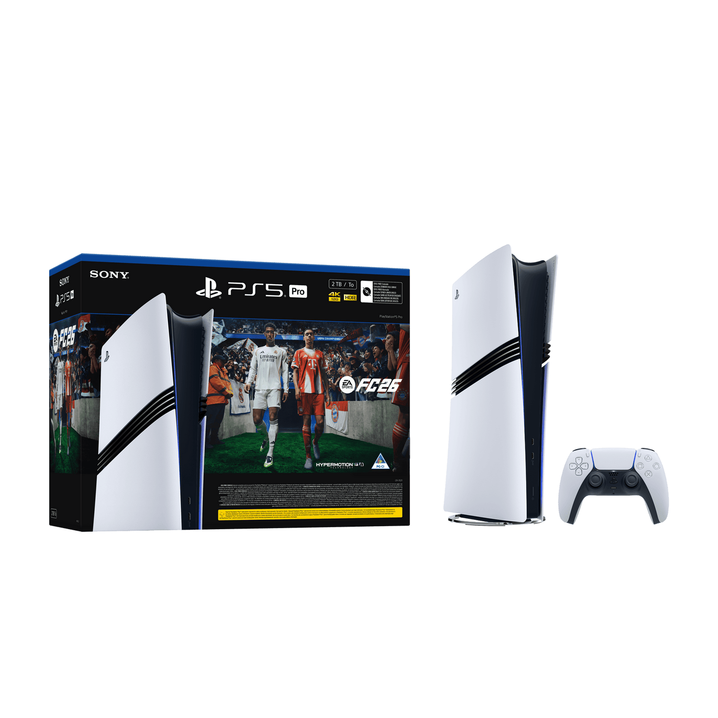 PlayStation 5 Digital Pro Console + EA SPORTS FC 26 (Voucher)