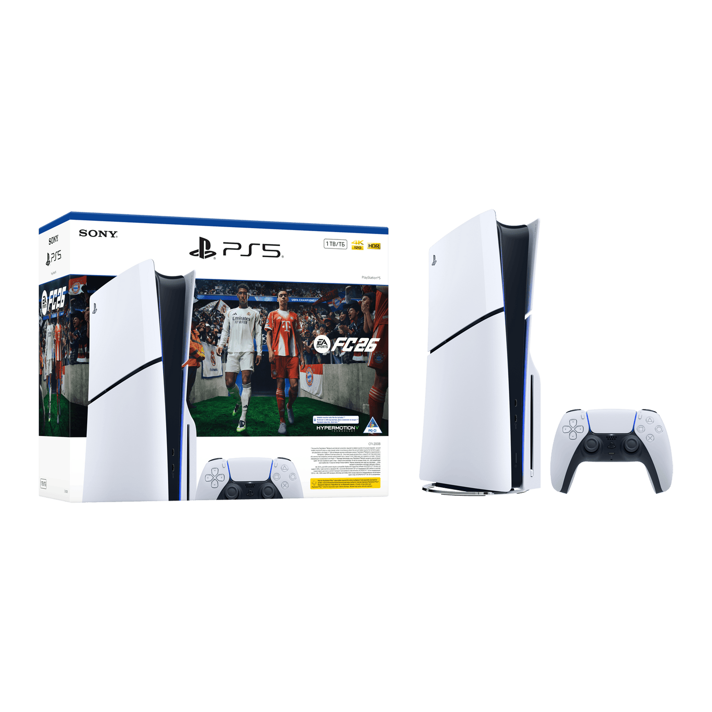 PS5 Slim + EA FC 26 (Voucher)