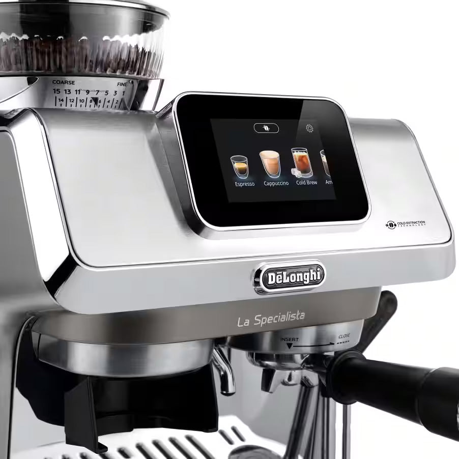 DeLonghi La Specialista Touch Manual Pump Bean to Cup Coffee Machine EC9455.EX2