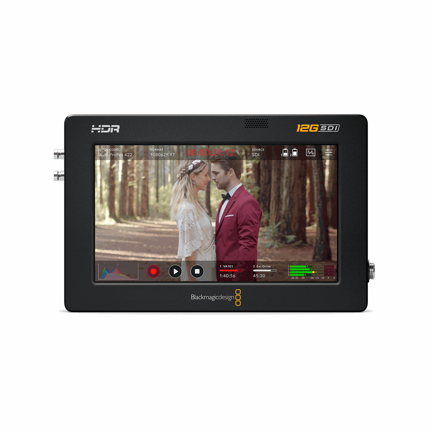 Blackmagic Design Video Assist 5" 12G-SDI/HDMI HDR Recording Monitor