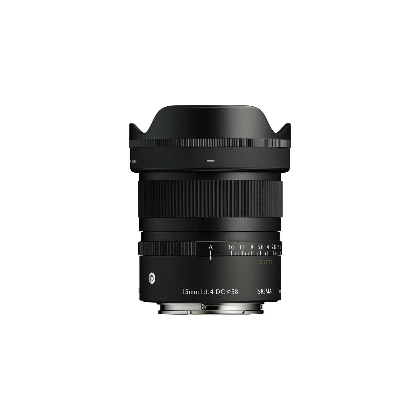 SIGMA LENS 	AF 15MM F/1.4 DC (C) F/SE