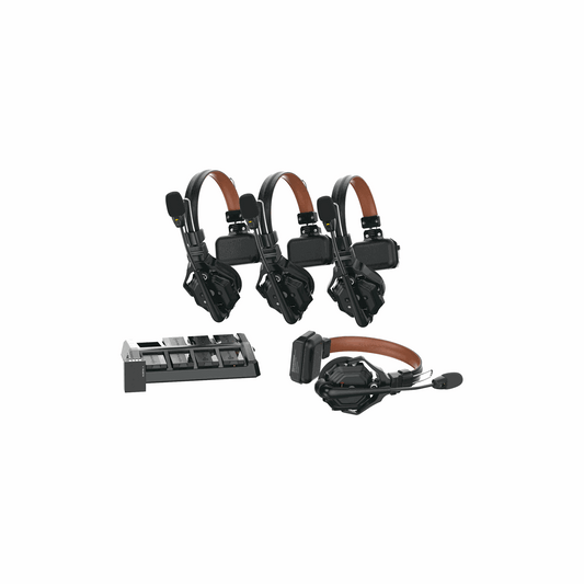 Hollyland Solidcom C1 Pro-4S-DH Wireless Intercom, 4 Dual Headsets (1.9 GHz)