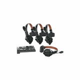 Hollyland Solidcom C1 Pro-4S-DH Wireless Intercom, 4 Dual Headsets (1.9 GHz)