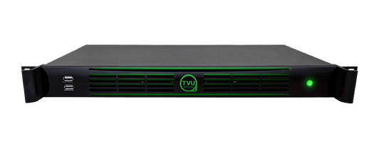 TVU VS3500 rack-mount (1U) high-power server (8-core CPU) with single internal power supply