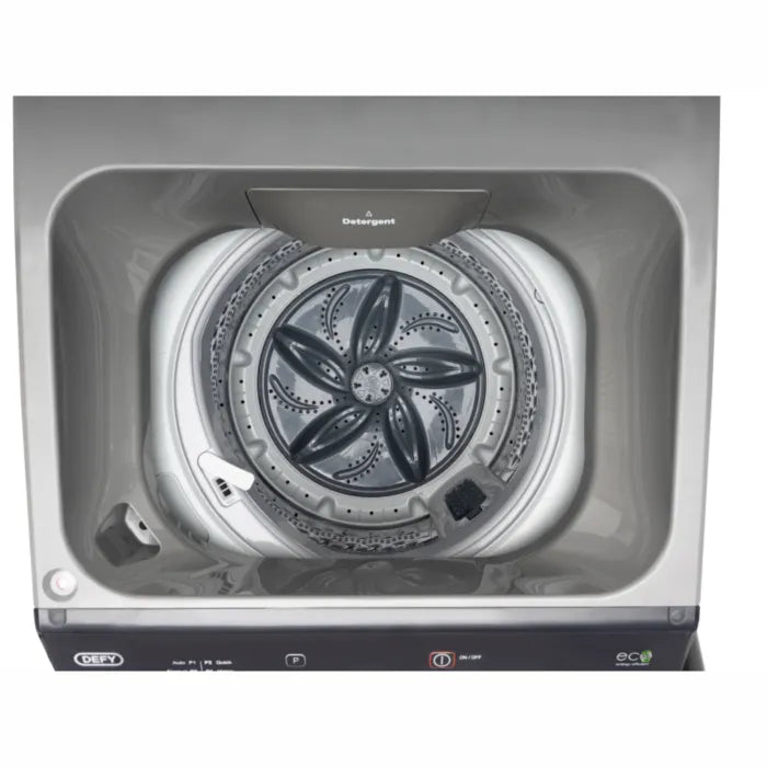 Defy 8kg Top Loader Washing Machine Manhattan Grey DTL165