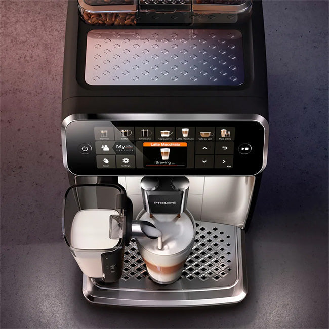 Philips 5400 Series Fully Automatic Bean-to-Cup Espresso Machine EP5447/90