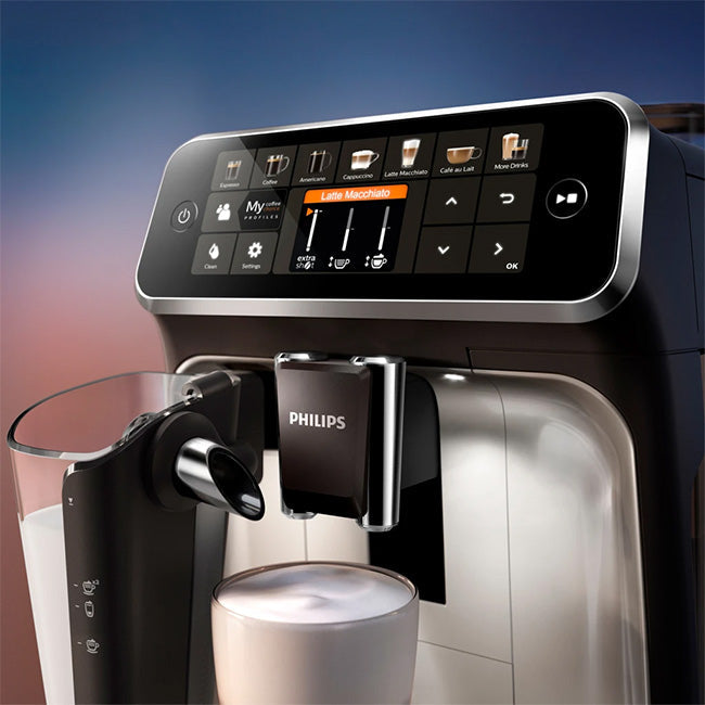 Philips 5400 Series Fully Automatic Bean-to-Cup Espresso Machine EP5447/90