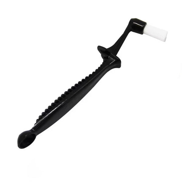 Black generic grouphead brush for espresso machines