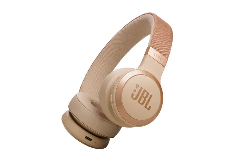 JBL Live 670NC Noise Cancelling On-Ear Headphones Black