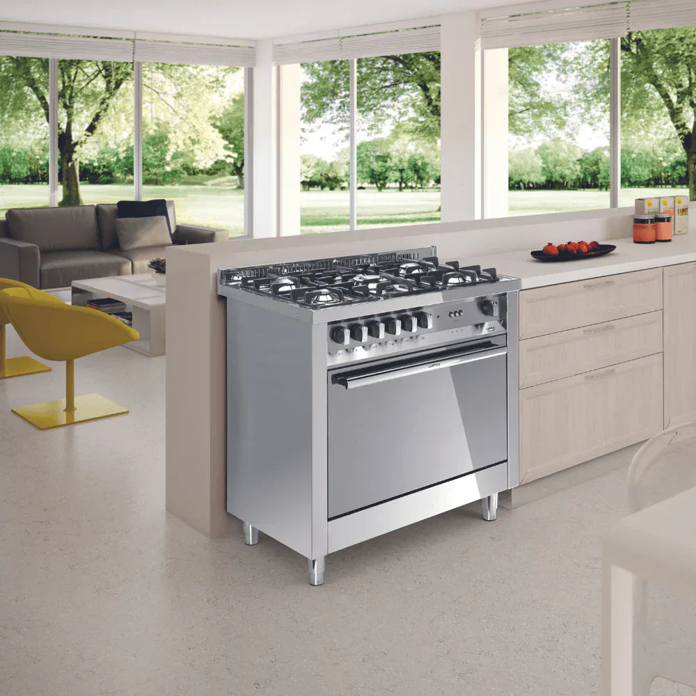 Lofra Maxima Electric Oven with 5 Burner Gas Top – 90cm