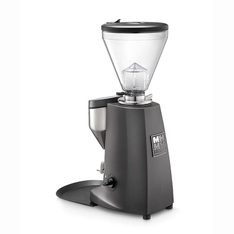Mazzer Super Jolly V Up On Demand Electronic Commercial Espresso Grinder Black Back