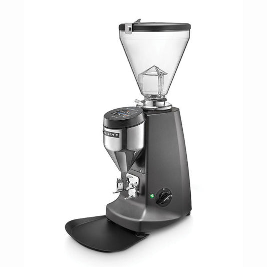 Mazzer Super Jolly V Up On Demand Electronic Commercial Espresso Grinder Black Profile