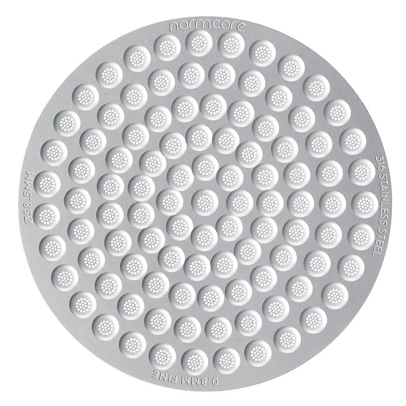 Normcore stainless steel puck screen