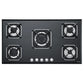 Lofra Black Line Built-In Gas Hob - 90cm