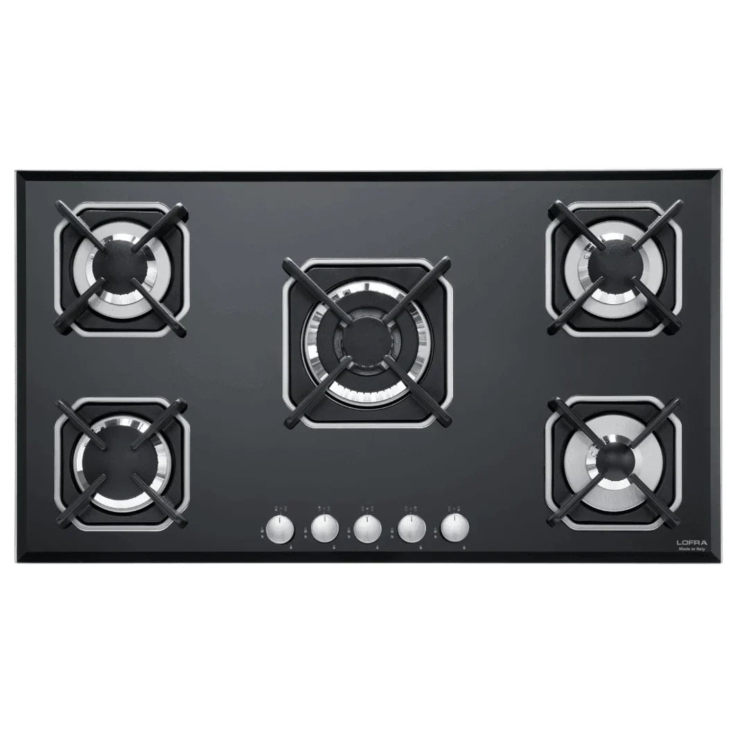 Lofra Black Line Built-In Gas Hob - 90cm