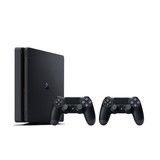Sony PlayStation 4 Slim 500GB Console with Dual DualShock 4 Controllers