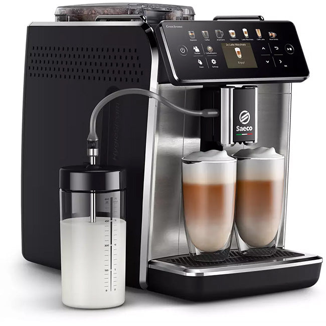 Philips Saeco GranAroma Fully Automatic Black Espresso Machine SM6585/00